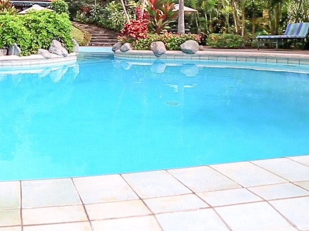 pool and graden