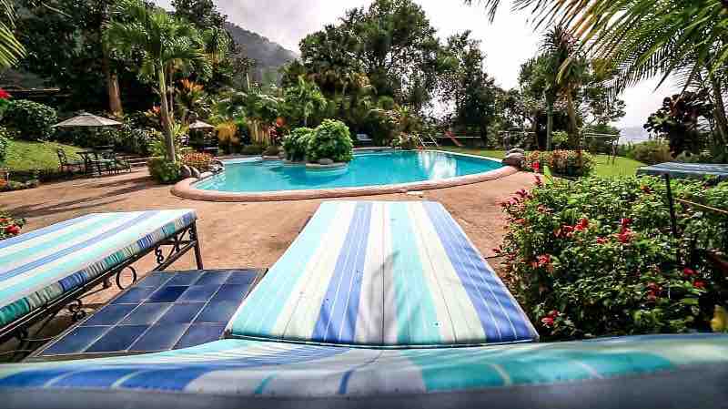 sanbuenaventuradeatitlan.com, Hotel San Buenaventura de Atitlan, Guatemala. Pool Sauna Jacuzzi and Massages